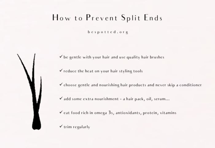 what are the best home remedies for split ends