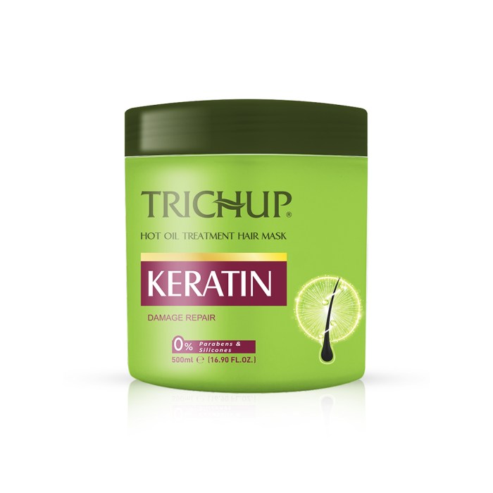 treatment keratin hot trichup