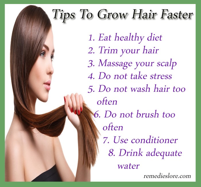 how to make hair grow longer and thicker