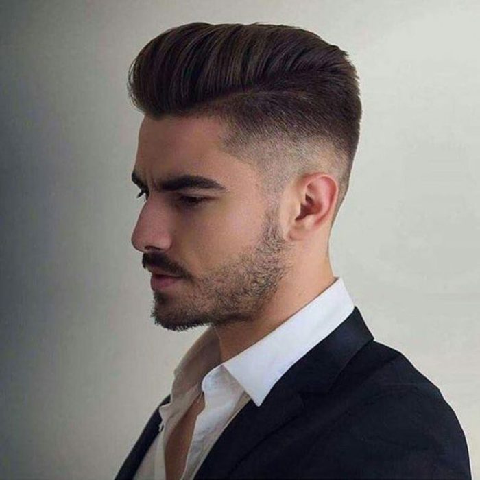 pompadour fade balding toupee frisuren menshairstylesnow beards wasssell cortes onlinetestmerkezi manfashion