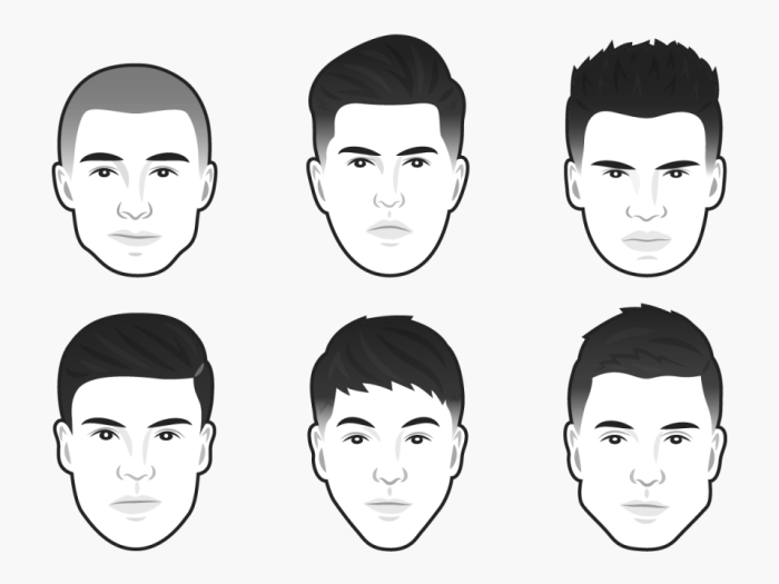 mens hairstylesmens short hairstylesright mens haircut per face shape