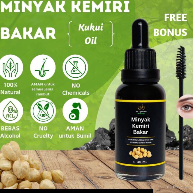 Photo by shopee.co.id - Manfaat Minyak Kemiri untuk Menumbuhkan Jenggot dan Kumis Tebal