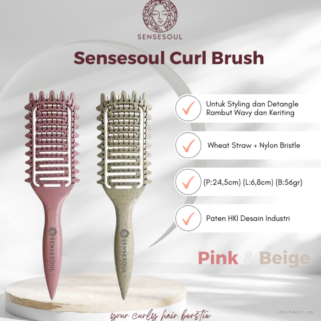 Photo by shopee.co.id - Panduan Menyisir Rambut Keriting dengan Sisir Bergigi Jarang
