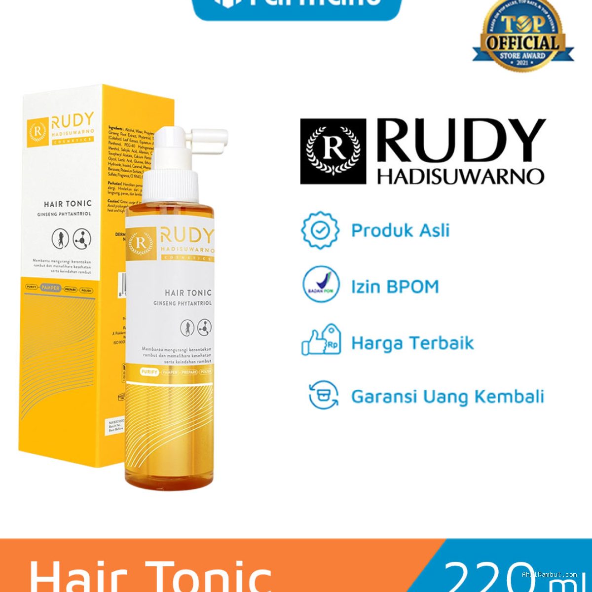 Cara Mengoleskan Hair Tonic ke Kulit Kepala Tanpa Terbuang ke Batang Rambut
