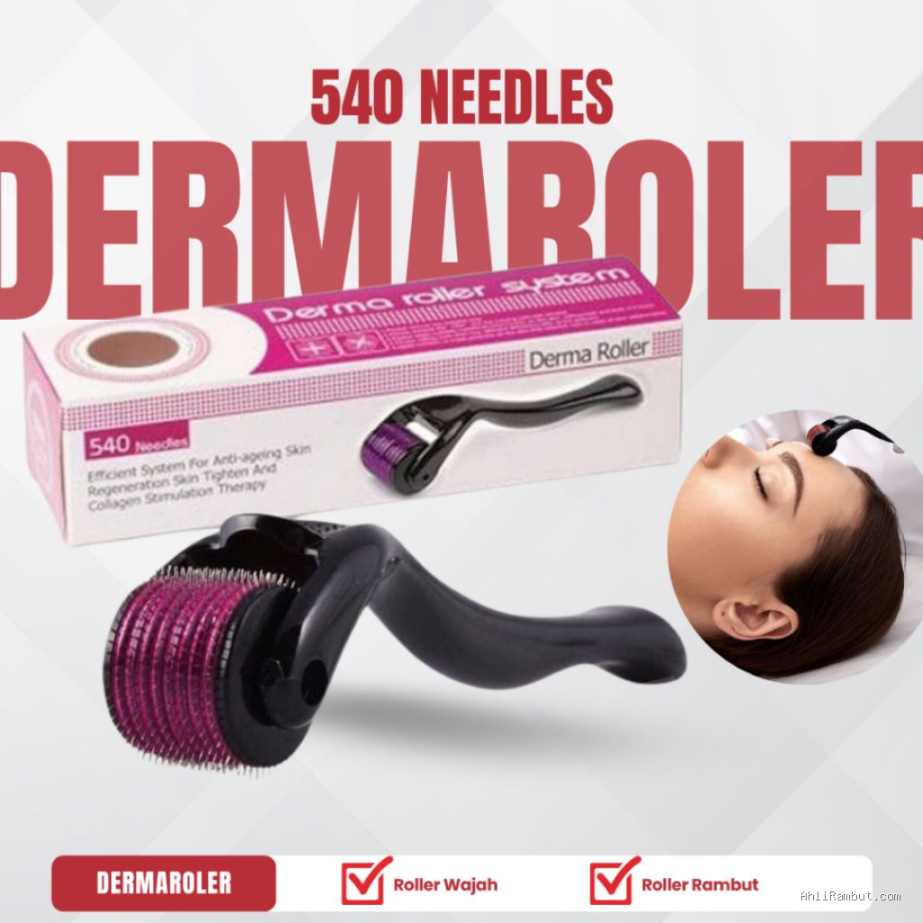 Cara Pakai Dermaroller 0.5 mm di Kulit Kepala Tanpa Bikin Luka Infeksi