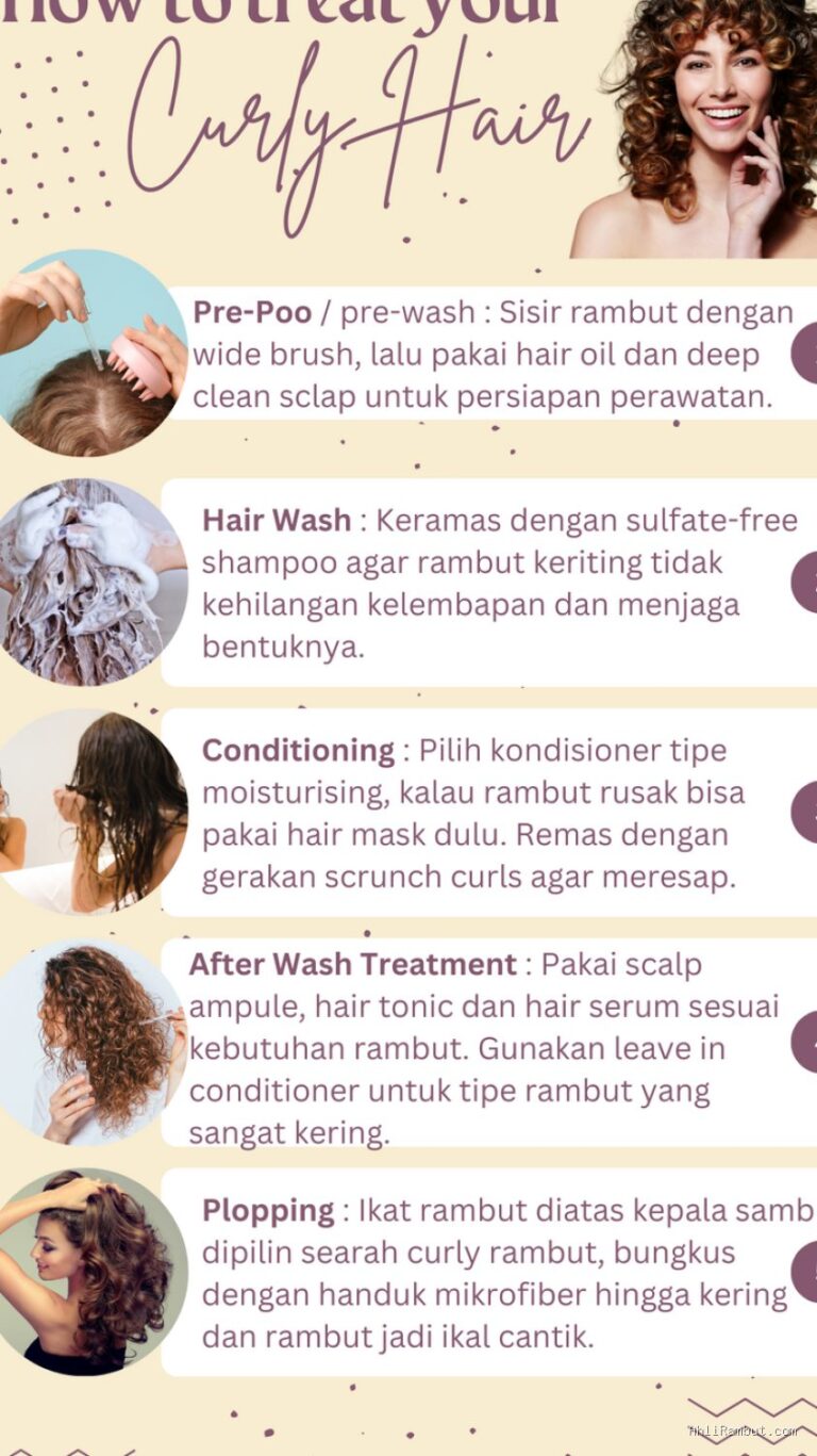 Photo by id.pinterest.com - Panduan Lengkap Curly Girl Method untuk Merawat Rambut Keriting
