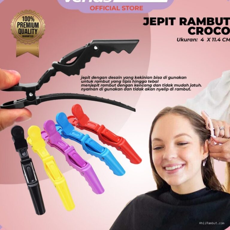 Photo by shopee.co.id - Panduan Memilih Jepit Rambut Salon Buaya untuk Rambut Tebal