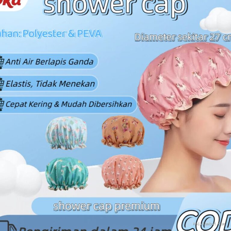 Photo by shopee.co.id - Panduan Memilih Shower Cap Plastik Tebal yang Awet dan Anti Air