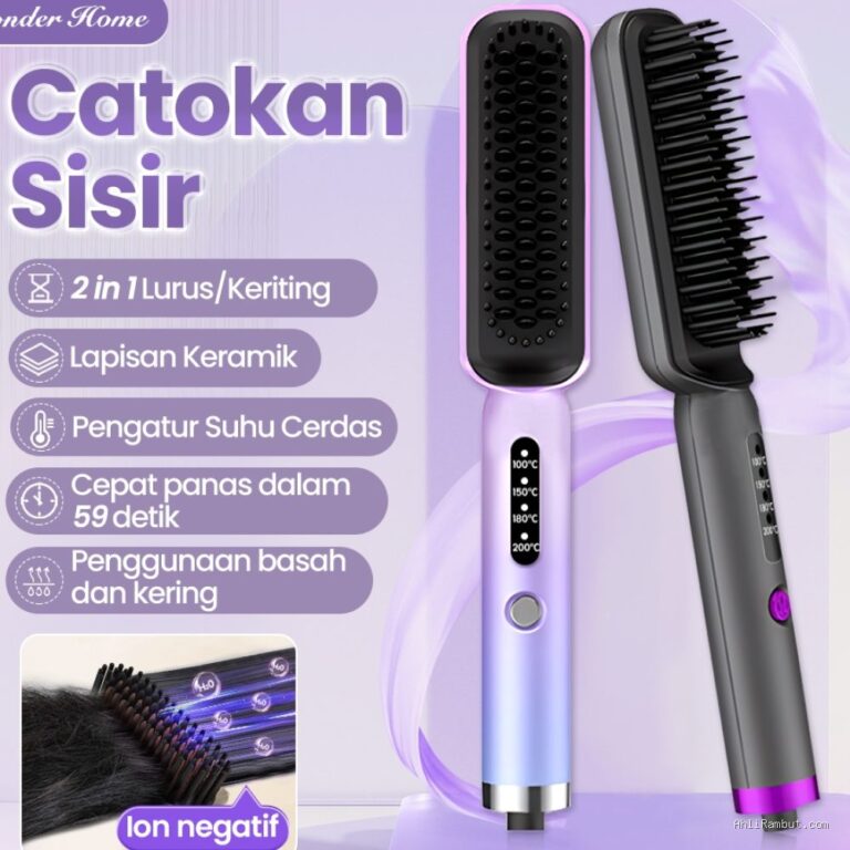 Photo by shopee.co.id - Panduan Memilih Sisir Keratin Pelurus Rambut Berpemanas