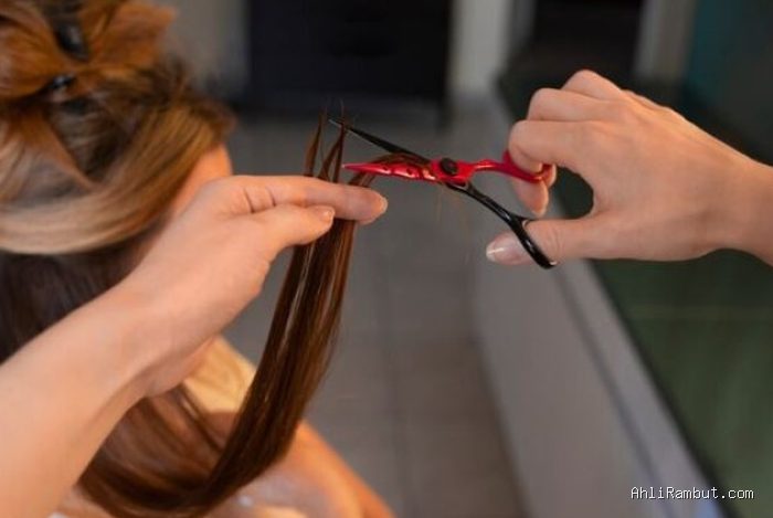 Photo by beautynesia.id - Panduan Memotong Rambut Bercabang Sendiri dengan Gunting Khusus