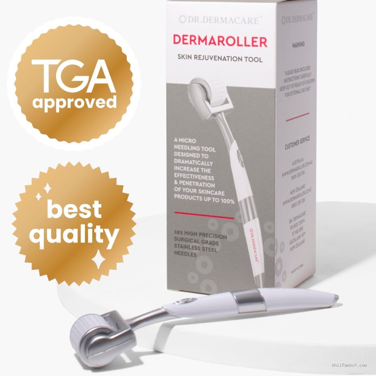 Photo by dermaroller.com.au - Cara Memilih Bahan Titanium vs Stainless Steel untuk Jarum Dermaroller