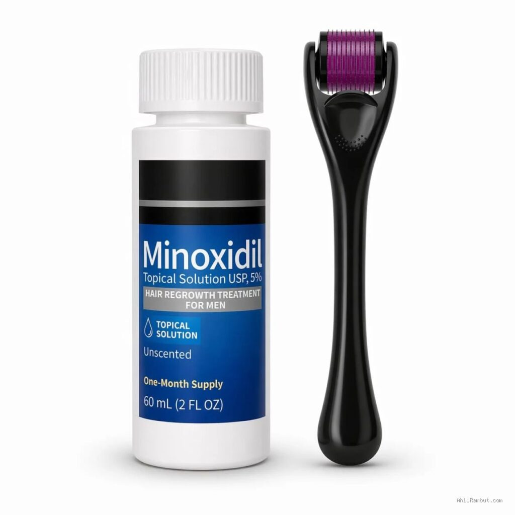 Photo by lenkastore.com - Cara Mengatur Waktu Jeda Minimal 24 Jam Pasca Dermaroller Sebelum Minoxidil