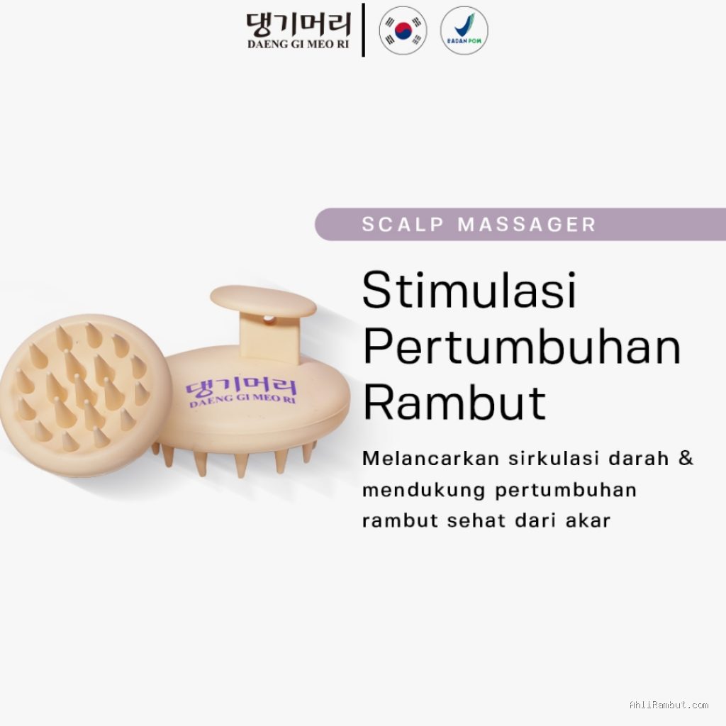 Cara Merawat Sisir dan Scalp Massager Biar Gak Jadi Sarang Jamur Kulit