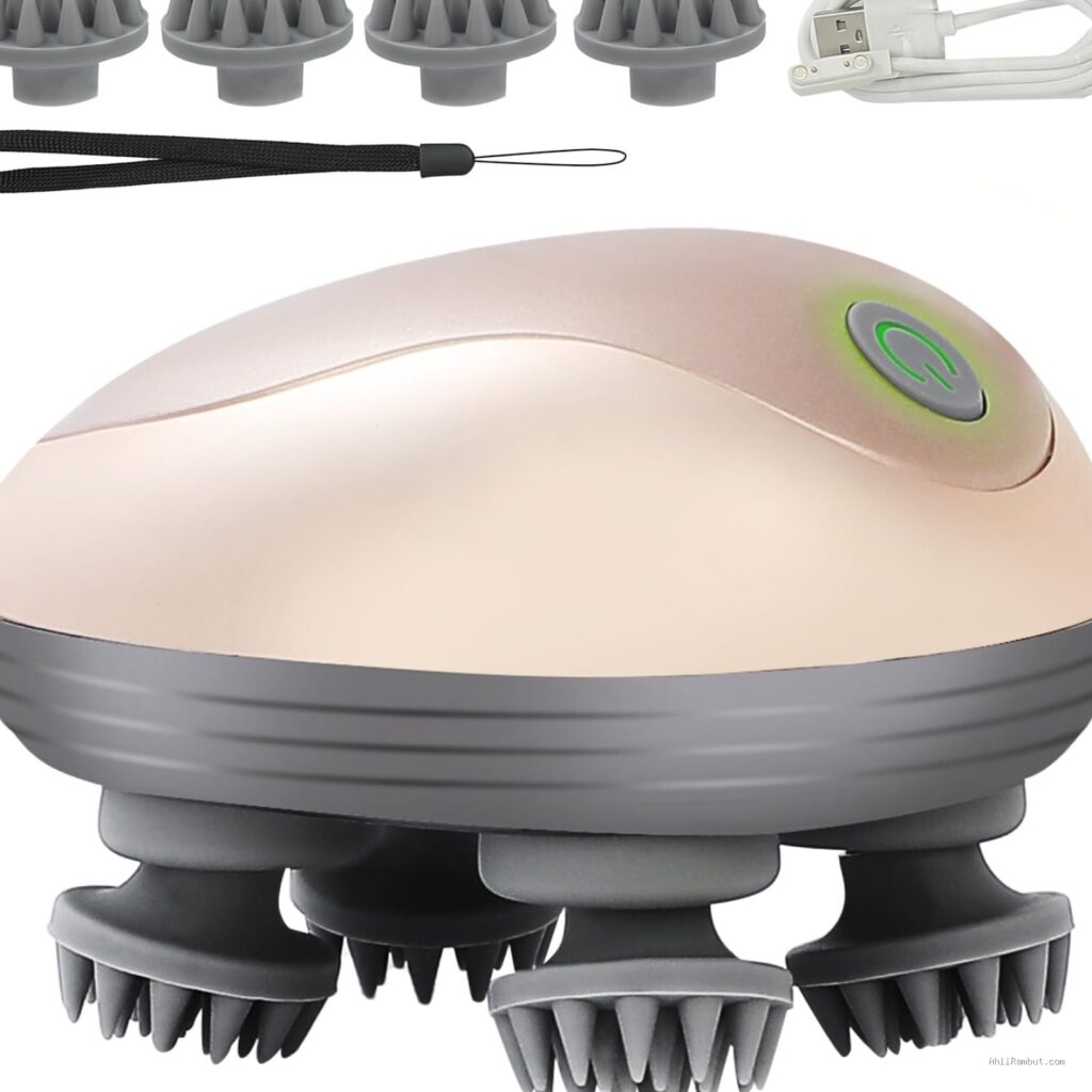 Photo by amazon.com - Cara Pakai Scalp Massager Elektrik Getar Buat Rangsang Peredaran Darah