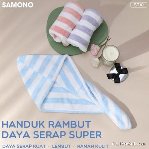 Photo by tokopedia.com - Efek Menggosok Kepala Terlalu Keras Pakai Handuk Kasar Sehabis Keramas