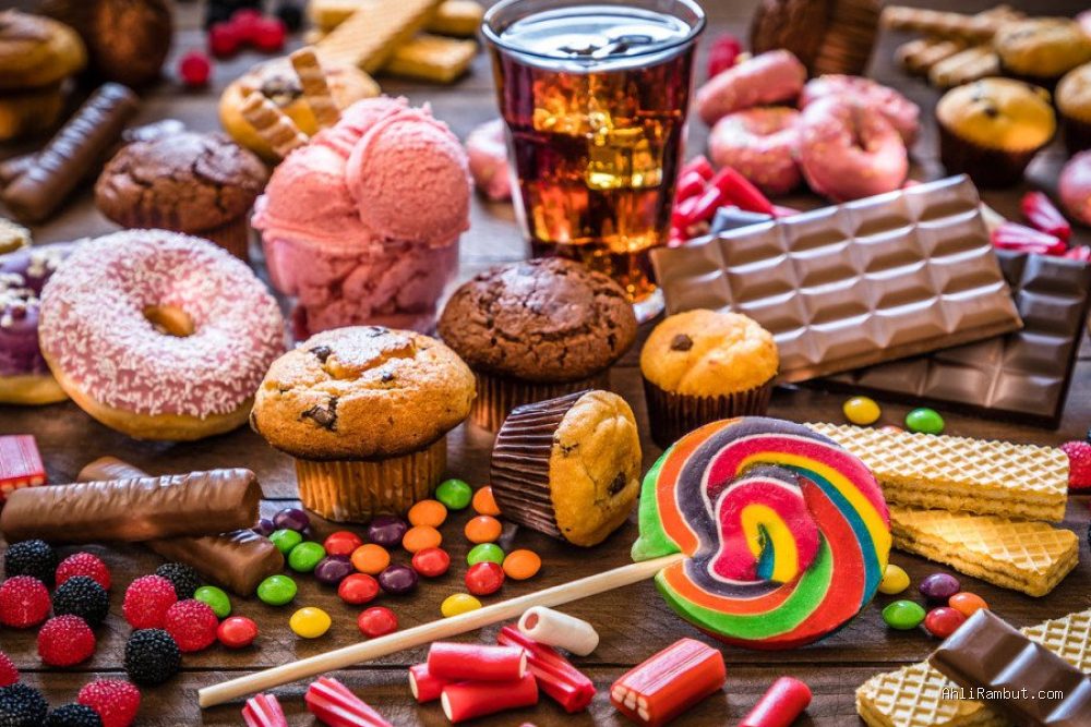 Efek Mengonsumsi Makanan Tinggi Gula Terhadap Peradangan Akar Rambut