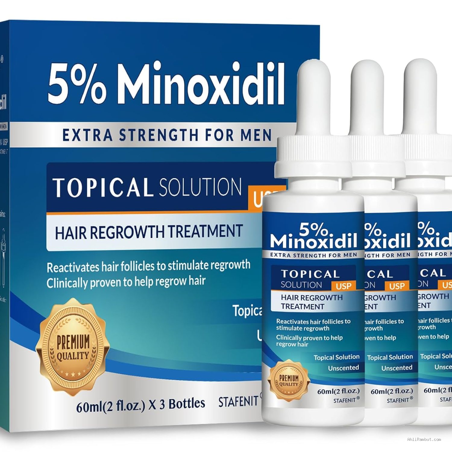 Penyebab Minoxidil 2 Persen Kurang Mempan Menumbuhkan Rambut Pria