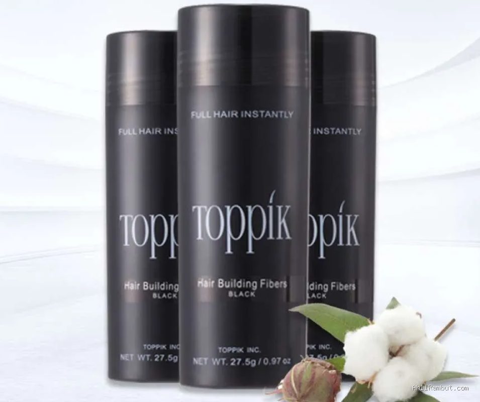 Trik Menutupi Kebotakan Sementara Pakai Hair Building Fibers Tanpa Ketahuan